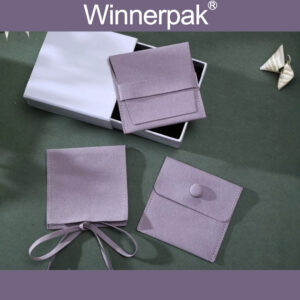 custom suede jewelry pouches wholesale