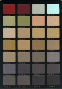 microfiber suede color swatch for jewelry display