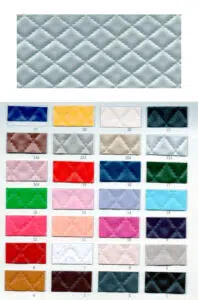 color swatch of the leatherette 