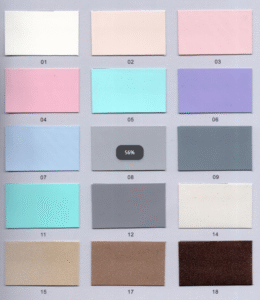 jewellery display PU swatch