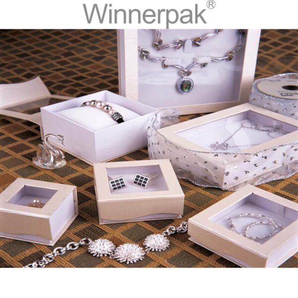 jewelry box with window film