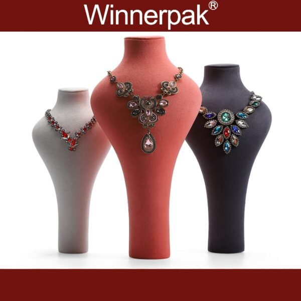 S Series Suede Necklace Bust
