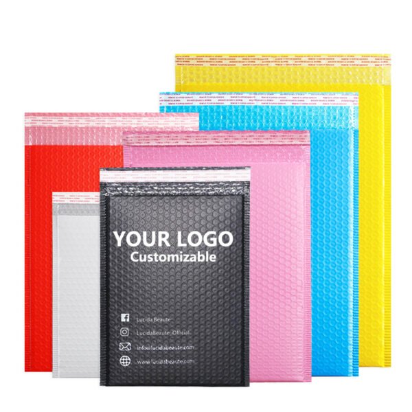Pure Color Bubble Bag - 图片 2