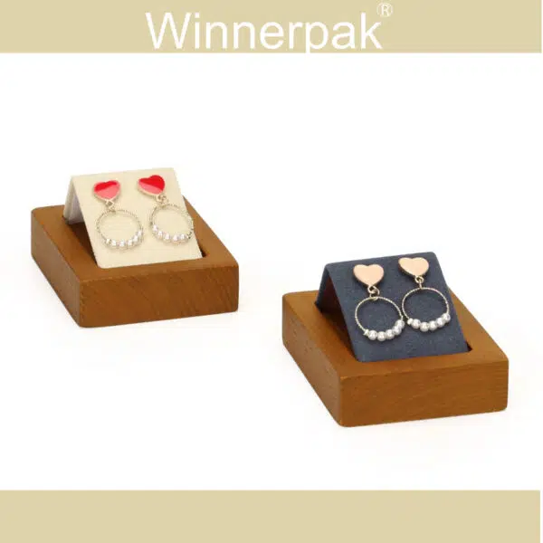 Wooden Jewelry Set Display A - 图片 3