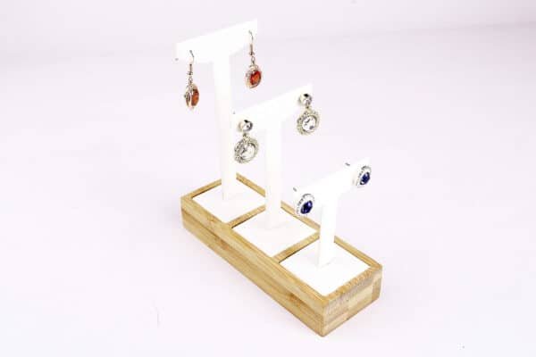 Bamboo Earring Stand - 图片 3