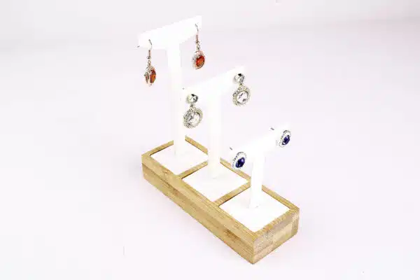 Bamboo Earring Stand - 图片 3