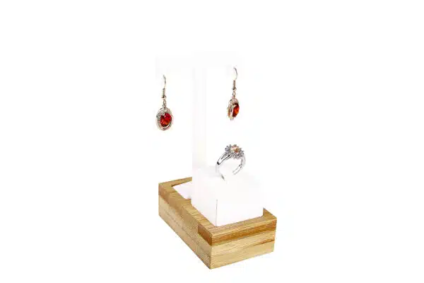 Bamboo Earring Stand - 图片 2
