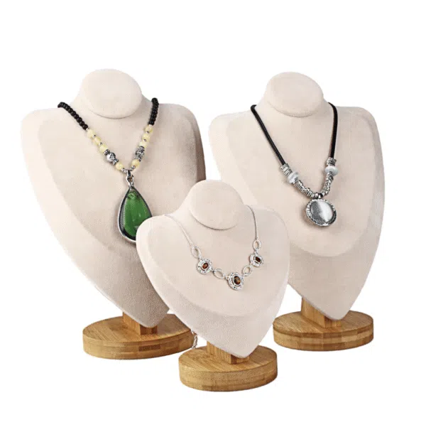 Bamboo Base Necklace Stand - 图片 3