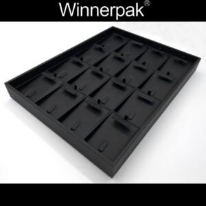 4X4 Leathrette Earring-Ring Tray