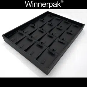 4X4 Leathrette Earring-Ring Tray