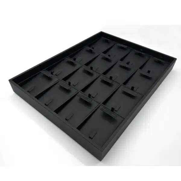 4X4 Leathrette Earring-Ring Tray - 图片 2