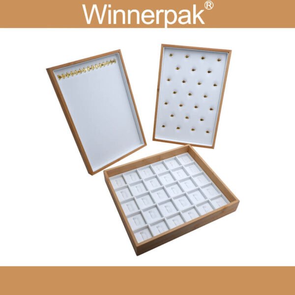 Bamboo Wood Display Tray