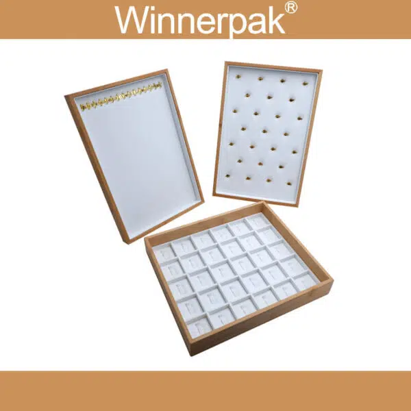 Bamboo Wood Display Tray