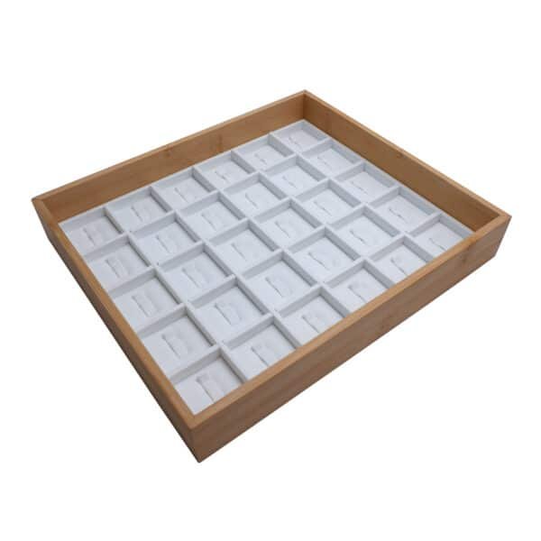 Bamboo Wood Display Tray - 图片 2
