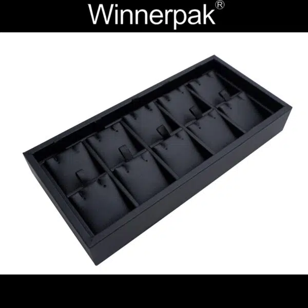 5X2 Leatherette Earring Tray