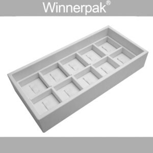5X2 Leatherette Ring Tray