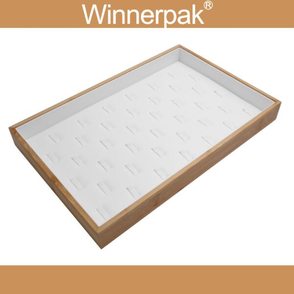 Bamboo Wood Display Tray - 图片 9