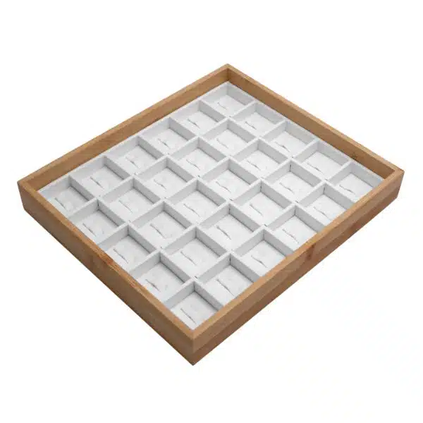 Bamboo Wood Display Tray - 图片 7