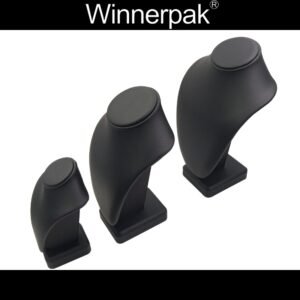 A Series Black Leatherette Bust