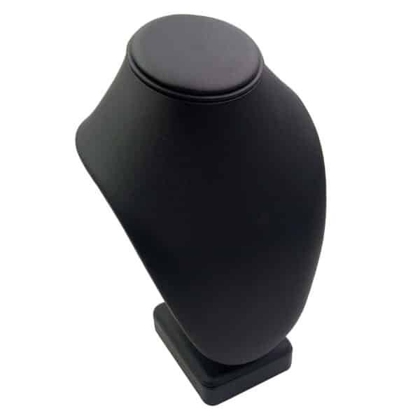 A Series Black Leatherette Bust - 图片 2