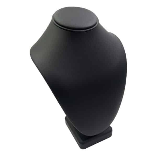 A Series Black Leatherette Bust - 图片 3