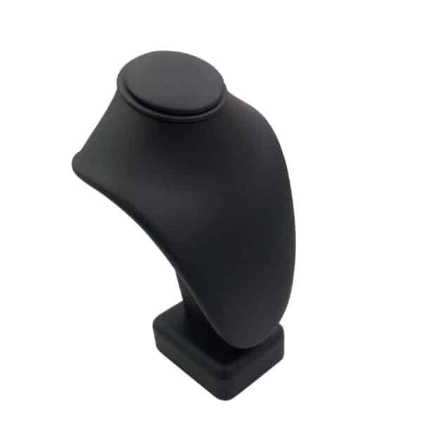 A Series Black Leatherette Bust - 图片 4
