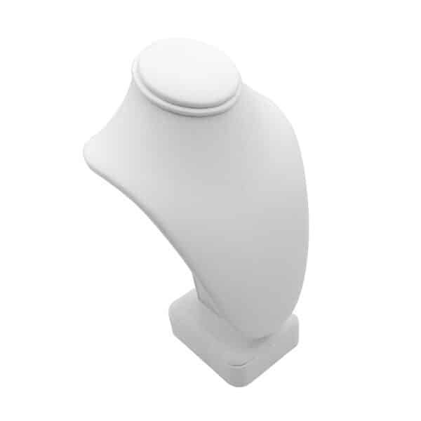 A Series White Leatherette Bust - 图片 4