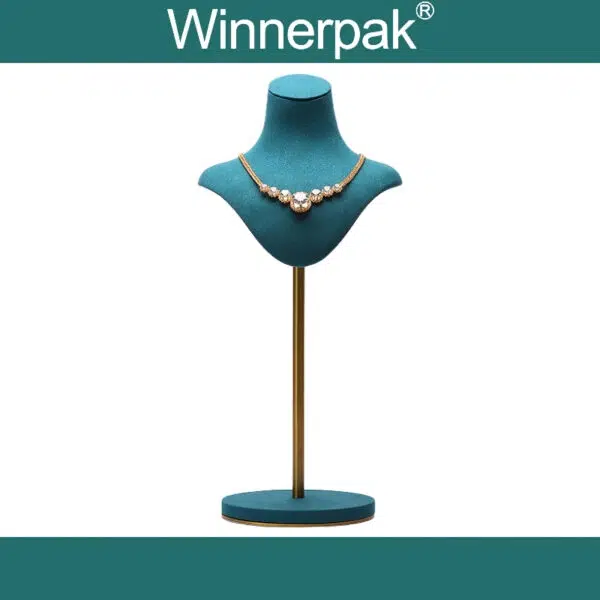 Retractable Suede Jewelry Bust - 图片 7