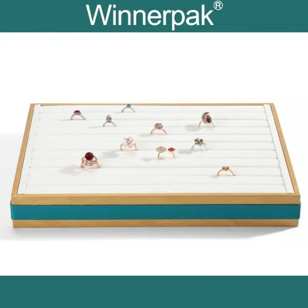 Three Colors Leatherette Tray - 图片 5