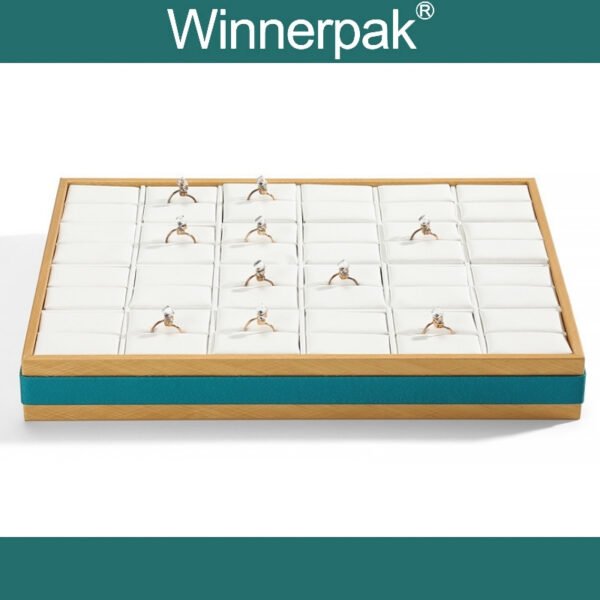 Three Colors Leatherette Tray - 图片 2