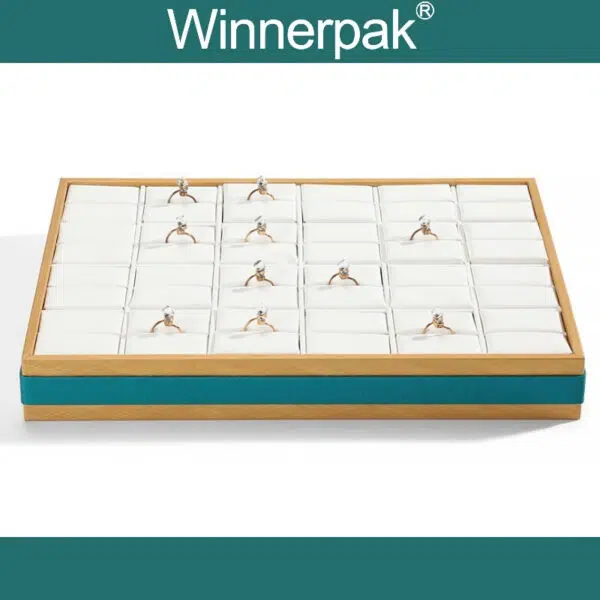 Three Colors Leatherette Tray - 图片 2
