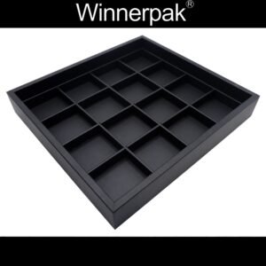 4X4 Leatherette Empty Tray