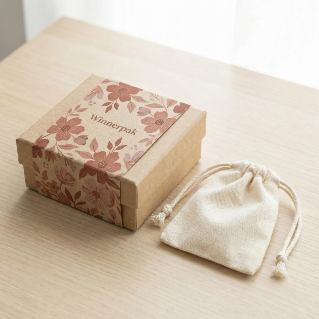 eco-friendly jewellery packaging box and pouch from China